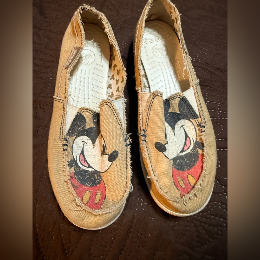 Mickey mouse Croc shoes